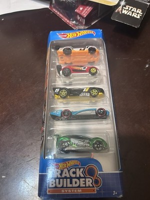 2016 Hot Wheels   Track Builder System  Collectors 5-Pack Die-Cast Cars -