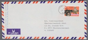 Mayfairstamps Tanzania 1985 Mombo to West Germany Airmail cover cca_12277