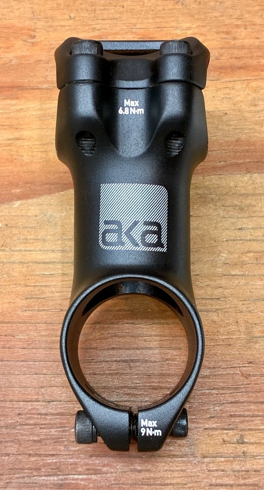 Nova TruVativ AKA 1,5 polegadas haste preta 80mm +/-5º grau 31,8 liga sem rosca - Imagem 4 de 4