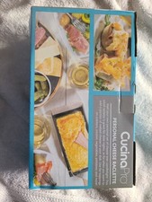 Cucina Pro Personal Cheese Raclette, antihaftbeschichtet, neu, faltbar