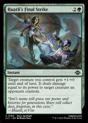 Huatli's Final Strike #190 The Lost Caverns of Ixalan