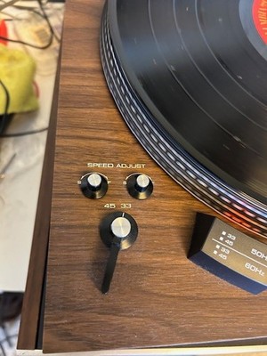 Realistic Lab-400 Direct Drive Auto Return Turntable READ Springsteen DEMO AS IS