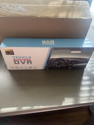 Vehicle Blackbox DVR Full HD1080 Rearview Mirror Recorder Dash Camera NEW