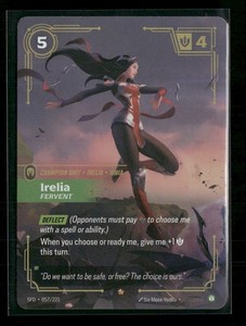 Irelia Fervent Riftbound | eBay