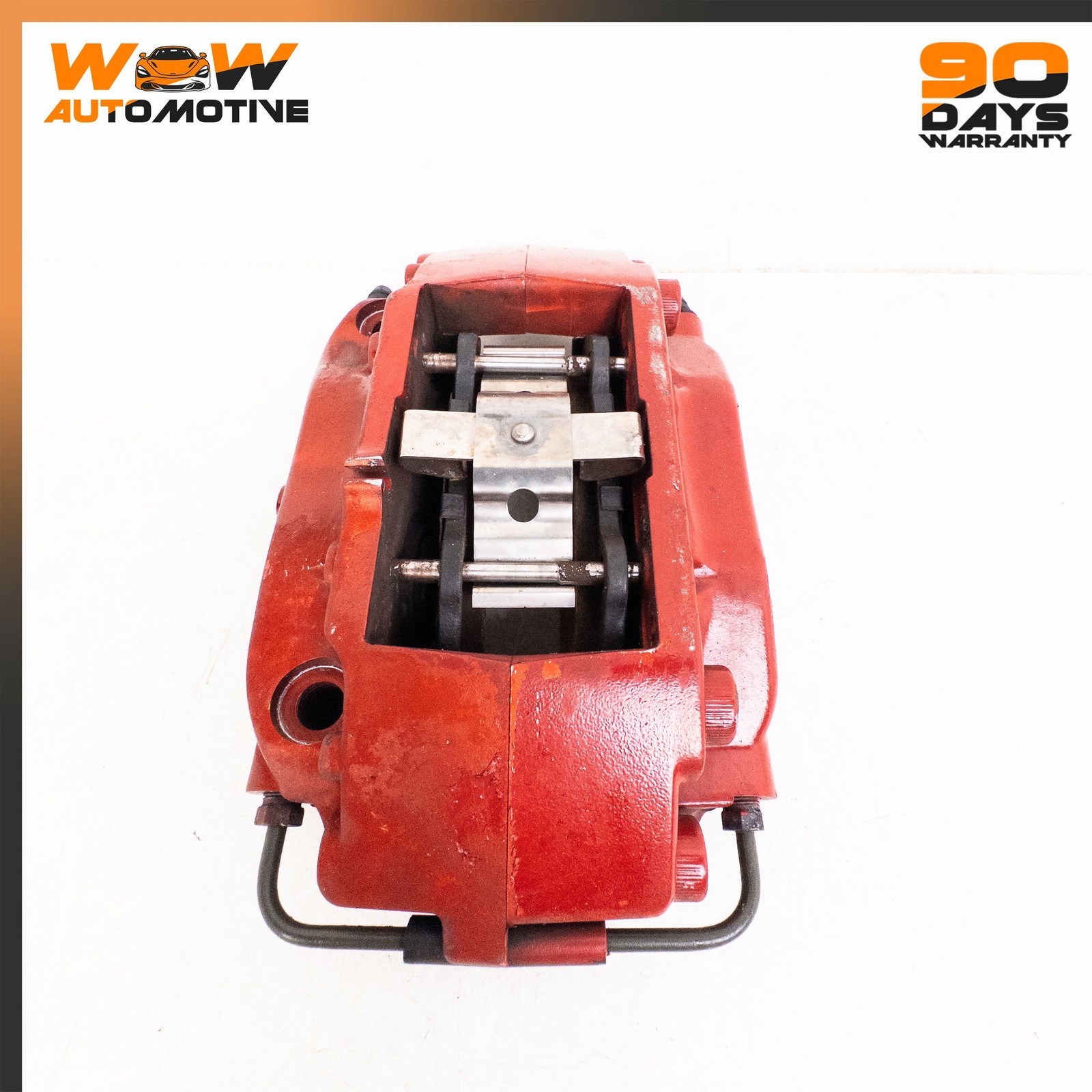 03-19 MASERATI GRANTURISMO S REAR RIGHT LEFT BRAKE CALIPER ASSEMBLY RED SET OEM