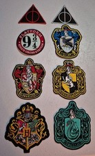 Harry Potter Badges Iron Or Sew On Embroidere...