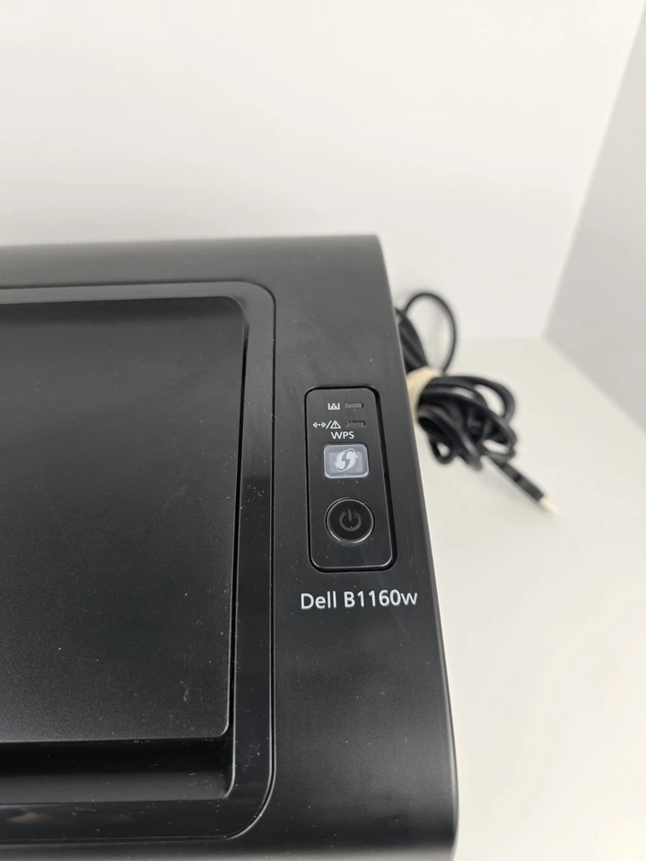 Dell B1160w Wireless Monochrome Laser Printer w/ Power Cord And USB Cord - Image 3 of 4