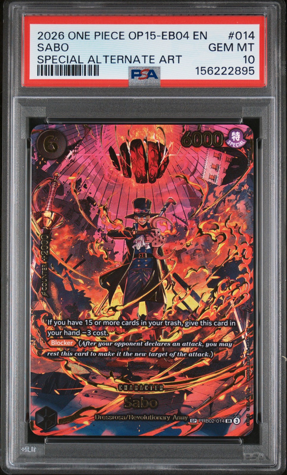 Sabo 2026 Adventure on Kami's Island #PRB02-014 Super Rare (SP