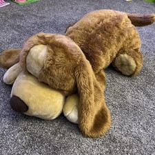 Vtg 2000 Toys R Us Animal Alley GIANT 42" Darby Hound Dog Plush Jumbo Big Oversi
