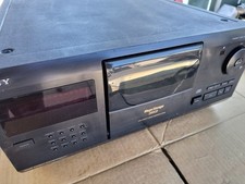 Sony CDP-CX200 Mega Storage 200 CD Compact Disc Player Tested Works No Remote