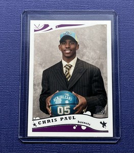 2005 Topps Basketball CHRIS PAUL Rookie Card RC New Orleans Hornets #224 🔥🔥🔥