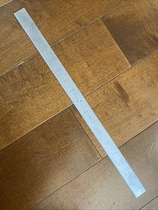 18" L.S. Starrett No. 16R Grad Rule For Combination Square Blade hardened VTG