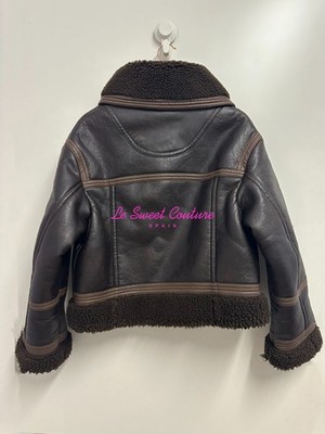 ZARA WOMAN NWT FW25 DOUBLE-FACED JACKET LIMITED EDITION CHOCOLATE