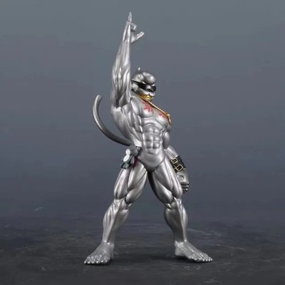 Digimon Adventure Metal Etemon 20cm PVC Action Figure Digital Monster Model Toy