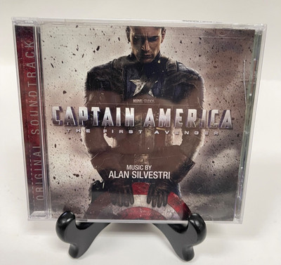 SEALED OOP Marvel COMIC Captain America MOVIE OST Soundtrack CD Alan Silvestri