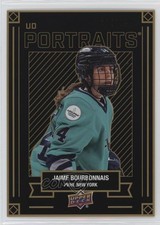 2024 Upper Deck PWHL 1st Edition UD Portraits Gold /299 Jaime Bourbonnais 1l8d