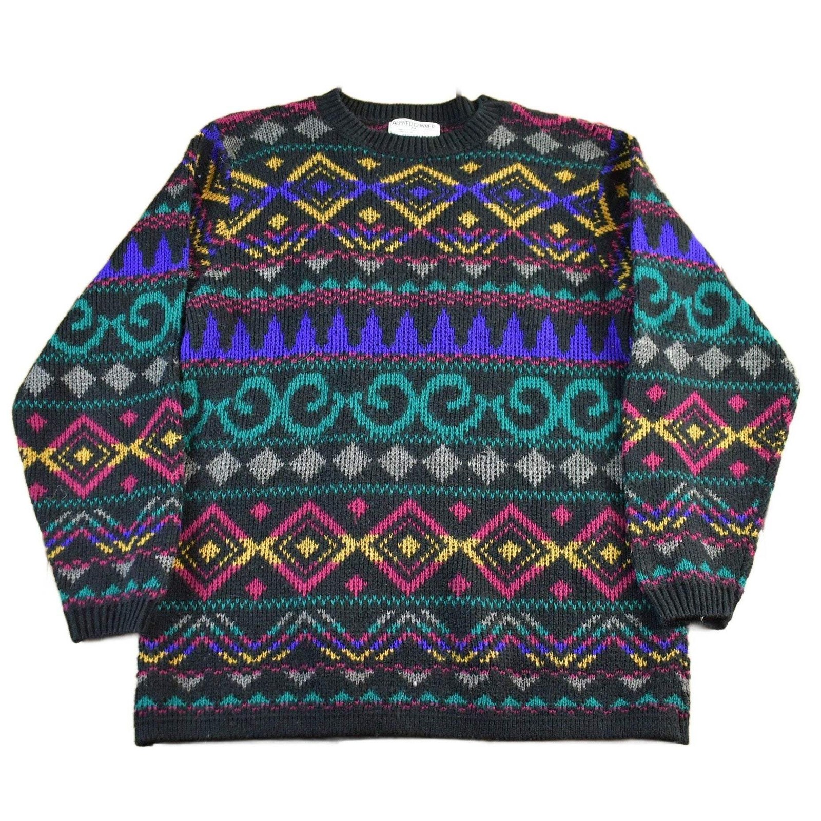 Vintage Alfred Dunner Knit Sweater Women's Medium
