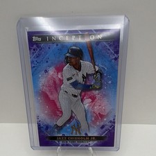 Topps Inception Jazz Chisholm Jr. Purple Parallel #89 /150 New York Yankees 2024