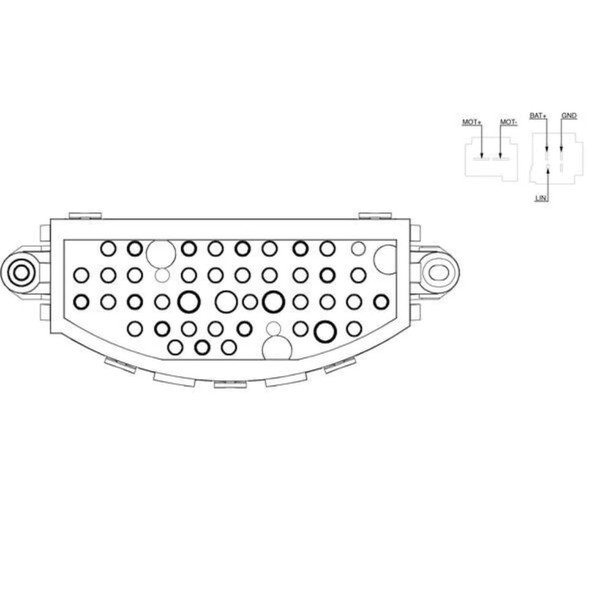 Regler InnenraumgebläSe Mahle ABR 22 000S FüR BMW 3Er X5-image