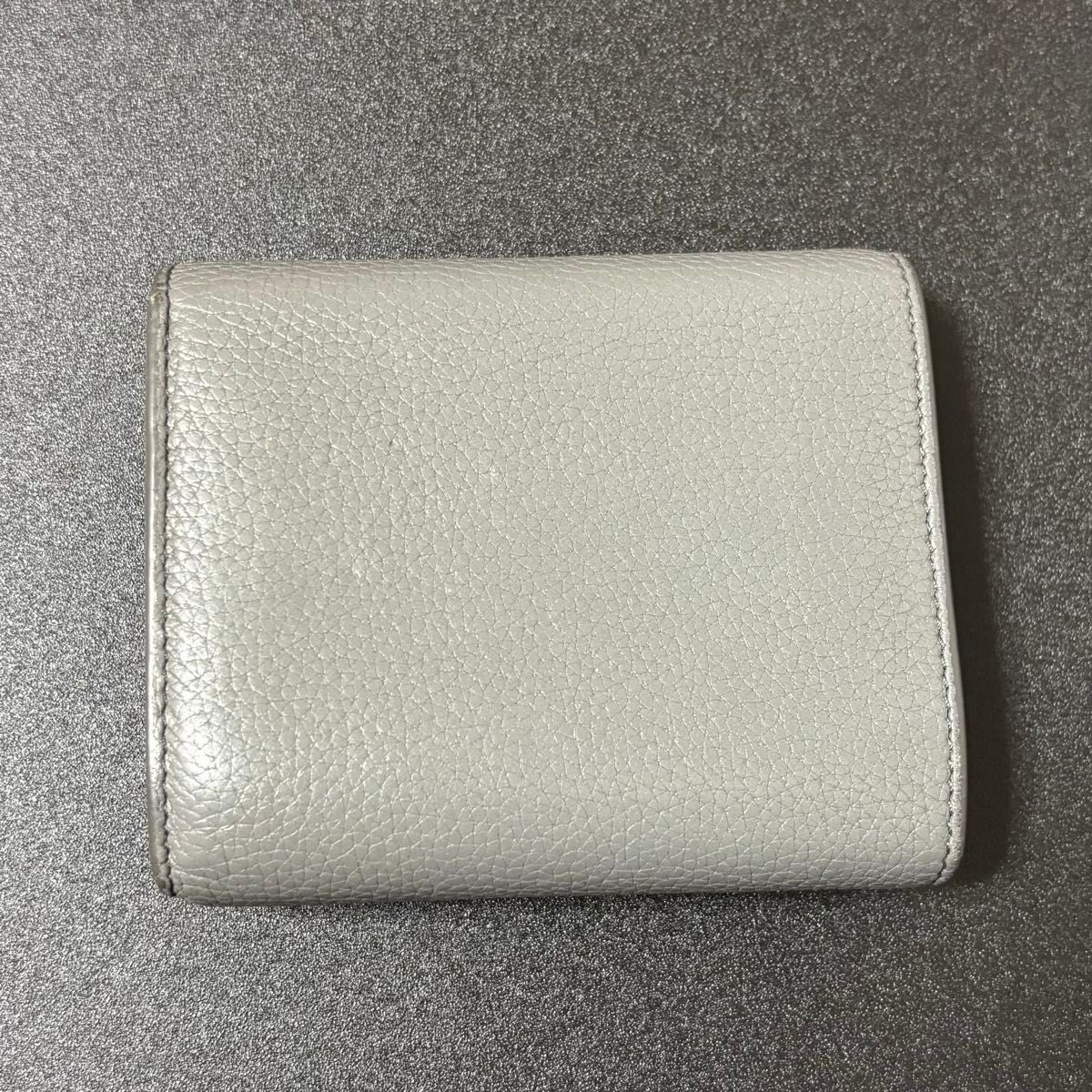 Celine Tri-Fold Wallet Gray Multi-Function Folded… - image 2