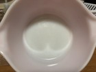Vintage Pyrex 1 Quart Cinderella Casserole Dish – Gooseberry Pink on White RARE — photo 3