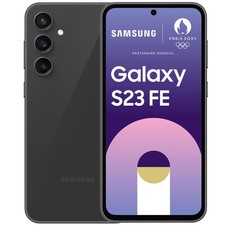 SAMSUNG Galaxy S23 FE 5G 256 Go Noir Graphite Reconditionné Parfait état