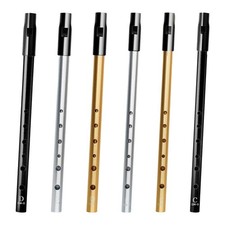 C D Key Tin Penny Whistle Portable Musical Instrument with Accessories