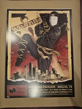 2022 WU TANG CLAN Sam Green DALLAS TX Poster
