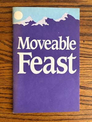 MOVABLE FEAST - Carol Gunn - Backpacker Cookbook - 1989 - PB - VG