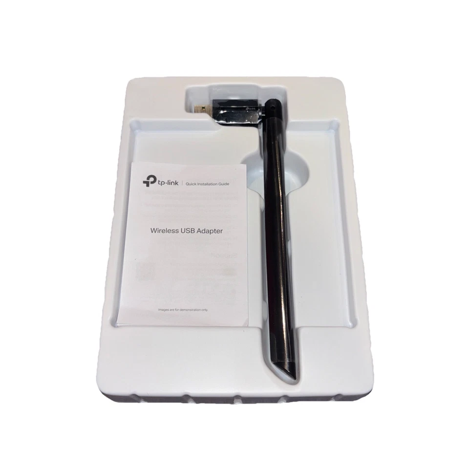 TP-Link Archer T2U Plus AC600 USB WiFi Adapter Dual Band 5dBi Antenna Black - Image 2 of 3