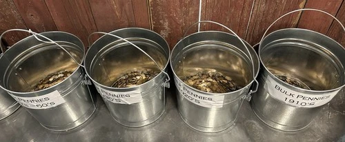 BULK DEALERS LOT (100) 1909-1919 Lincoln Wheat Cents GREAT LOT  SKU21