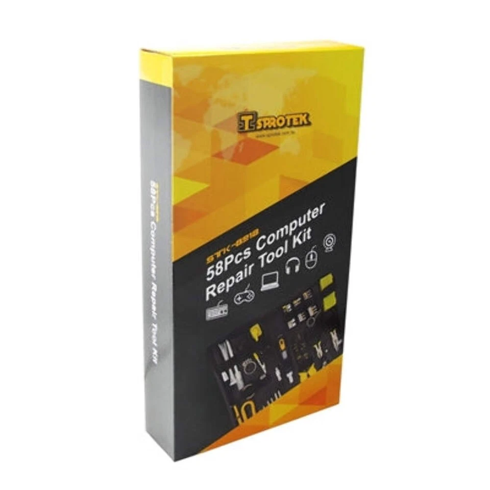 Sprotek 58 Piece Computer & Electronics Repair Tool Kit In A Case, All Tools Are - Image 2 of 2