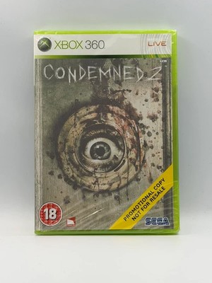 Condemned 2 Xbox 360 Factory Sealed New Promo PAL