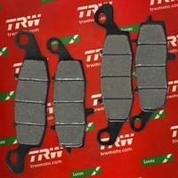 2X Trw BremsbeläGe Vorne Suzuki Vl 1500 Intruder [Al, Wval] 02-04