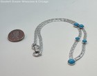 Sarah Coventry Silver Tone Faux Stone Y Shaped Necklace 11.3g — photo 2