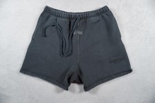 Essentials Fear Of God Sweat Shorts Mens Large Gray Fleece Elastic Waist