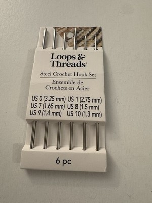 Loops & Threads Crochet Needle Set Of 6 B55