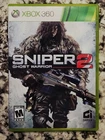 Micrisoft Xbox 360: Sniper Ghost Warrior 2,CIB, SNIPER HISTORY BOOK, FAST SHIPP