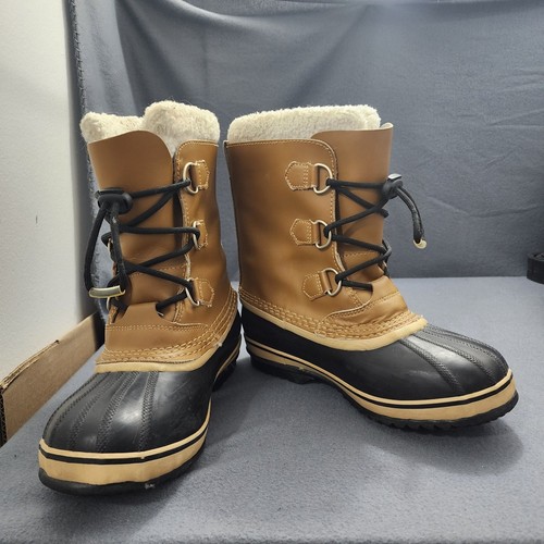 Sorel Youth Big Kid Size 6 Boots Yoot Brown Waterproof Winter NY 1880-259 - Picture 4 of 12