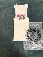 Chrome Hearts Deadly Doll Graphic Ribbed Tank...