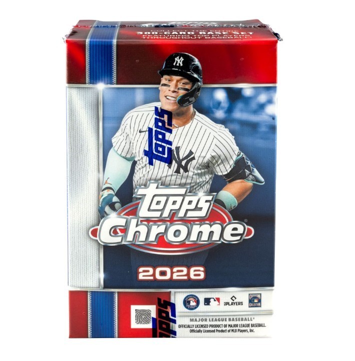 2026 TOPPS CHROME BASEBALL VALUE BLASTER BOX MLB Brand New Factory Sealed QTY