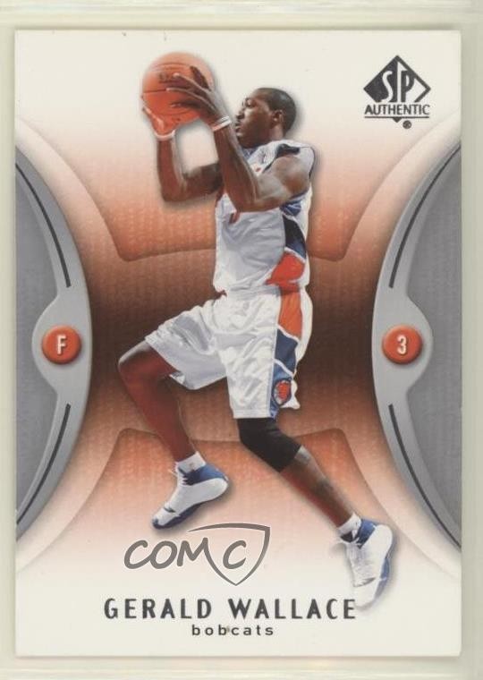 2006-07 SP Authentic Gerald Wallace #9 1r1