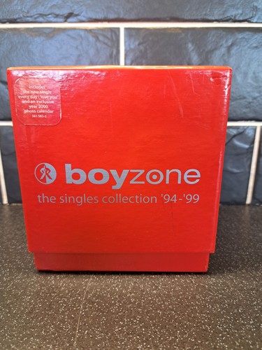 BOYZONE The Singles Collection 1994-1999 collectors box set