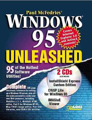 Paul McFedries' Windows 95 Unleashed - Paperback, by Mcfedries Paul - Good c