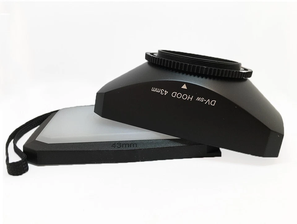 43mm MENNON 16:9 DV Video Camera Lens Hood with White Balance Cap - UK STOCK - Image 2 of 4