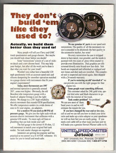 Rod and Custom Oktober 1997 Street Trends Katalog Abschnitt Chevy do it yourself - Bild 2 von 2