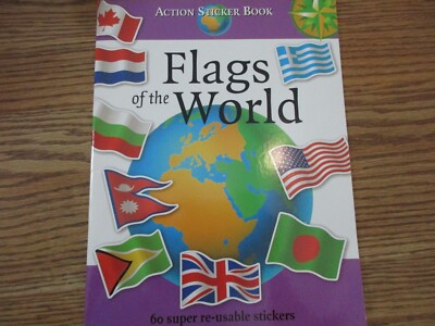 Flags of the World Action Sticker Book 9780752580364| eBay