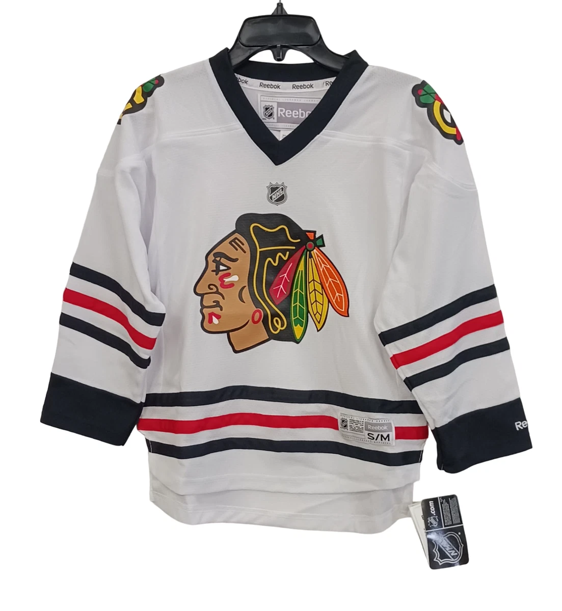 Reebok blackhawks jersey clearance black