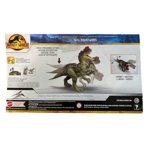 Jurassic World Massive Action Yangchuanosaurus Dinasaur NEW - Picture 2 of 4