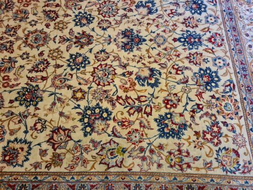 KöniglicherHandgeknüpfter Perser Teppich Keshan Orientteppich 410x260cm - Bild 18 von 24